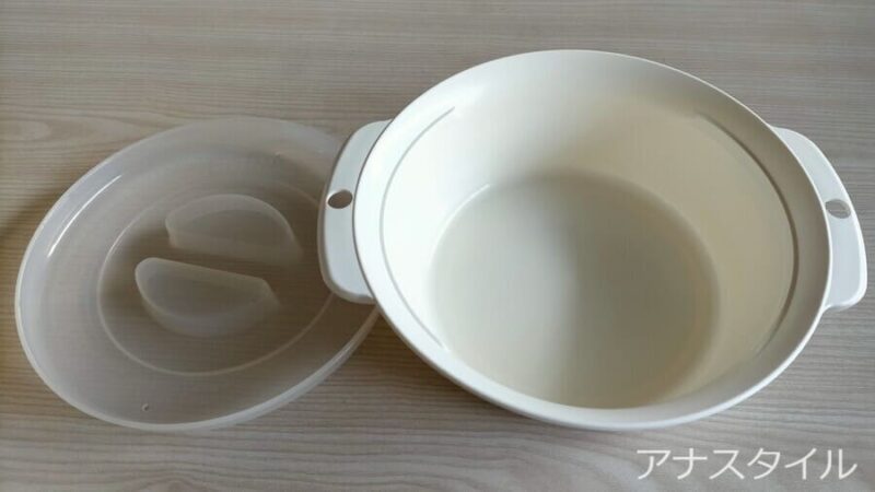 レンジ用ラーメン調理容器